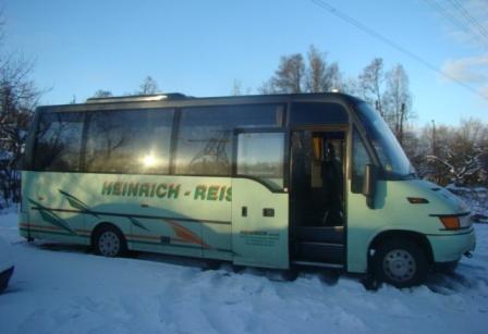 Minibus rental (with driver) Helsinki, Finland Iveco 25 seats