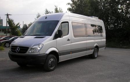 Bus rental Helsinki, Finland Mercedes Benz Sprinter Lux TOP Business class